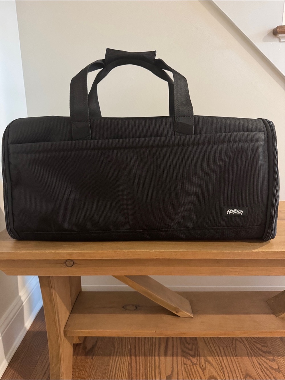 Halfday Premium Garmet Duffle Bag    Black- 45L